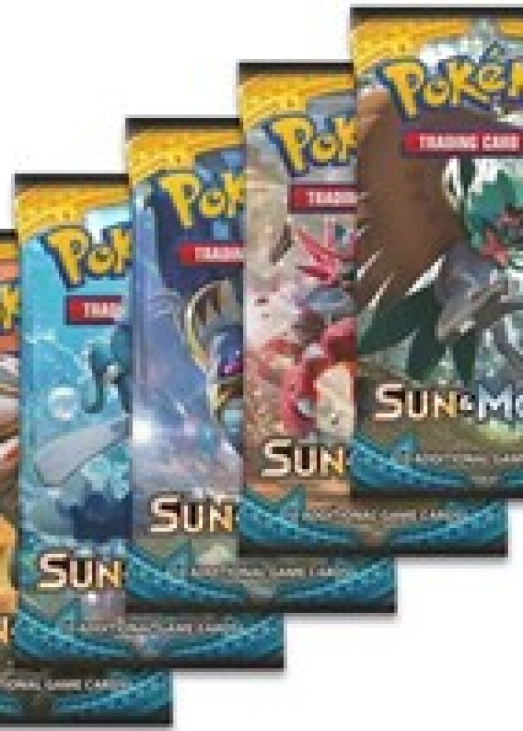Sun & Moon Booster Pack Art Bundle [Set of 5]