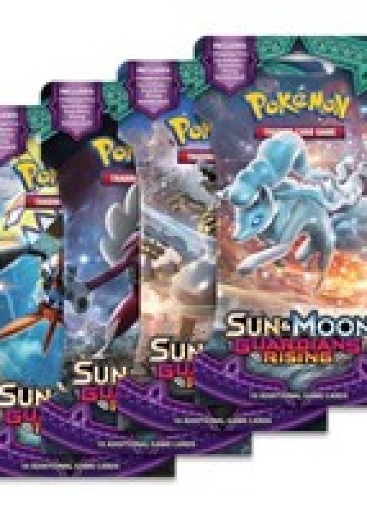 Guardians Rising Sleeved Booster Pack Art Bundle [Set of 4]