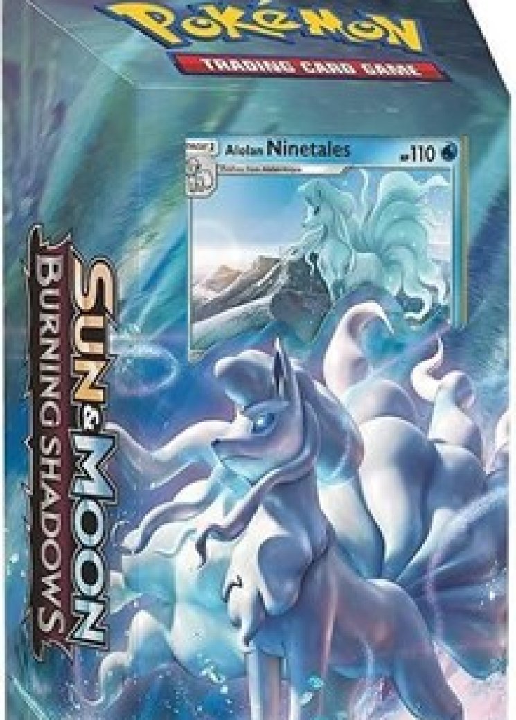 Burning Shadows Theme Deck - "Luminous Frost" [Alolan Ninetales]