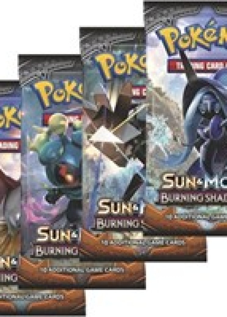 Burning Shadows Booster Pack Art Bundle [Set of 4]