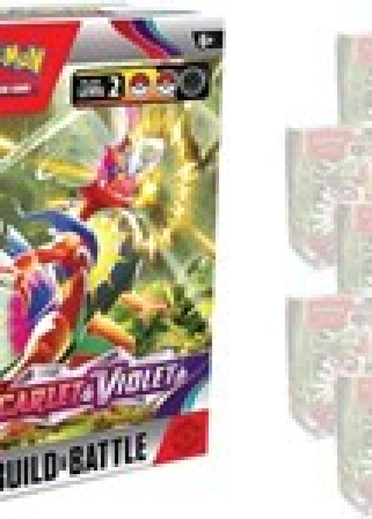 Scarlet & Violet Build & Battle Box Display