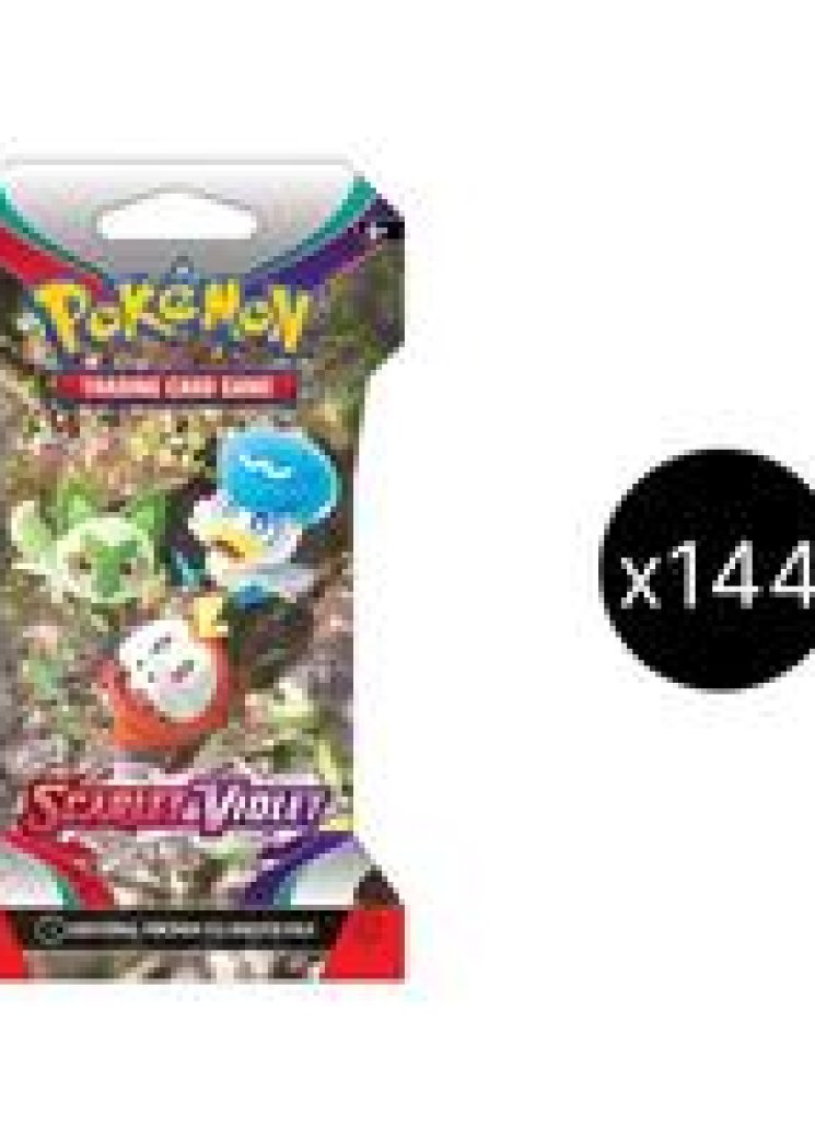 Scarlet & Violet Sleeved Booster Case