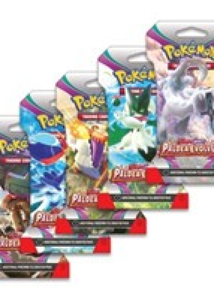 Paldea Evolved Sleeved Booster Pack Art Bundle [Set of 5]