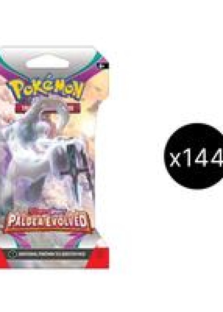 Paldea Evolved Sleeved Booster Case