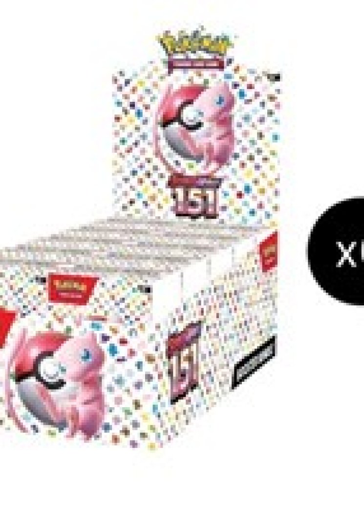 151 Booster Bundle Display Case