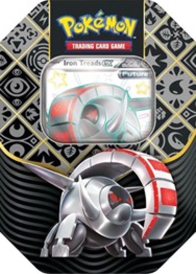 Paldean Fates International Tin [Iron Treads ex]