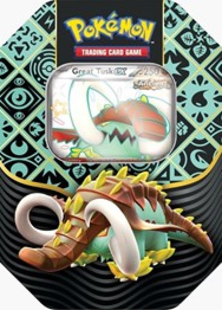 Paldean Fates International Tin [Great Tusk ex]