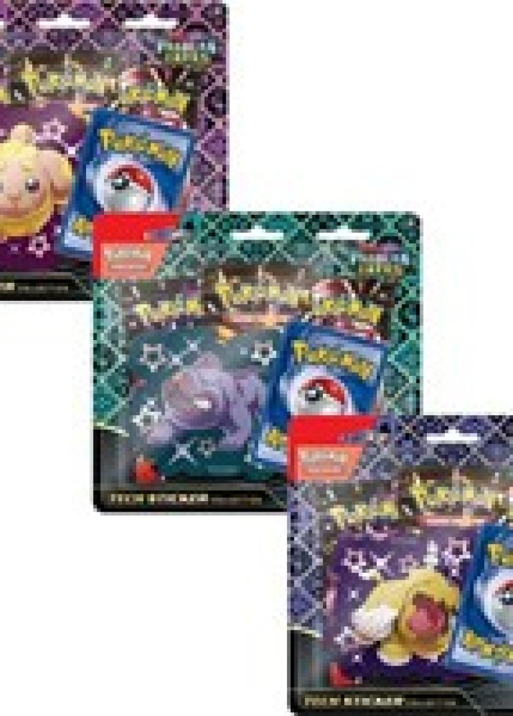 Paldean Fates Tech Sticker Collections [Set of 3]