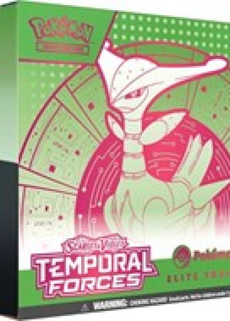 Temporal Forces Pokemon Center Elite Trainer Box (Exclusive) [Iron Leaves]