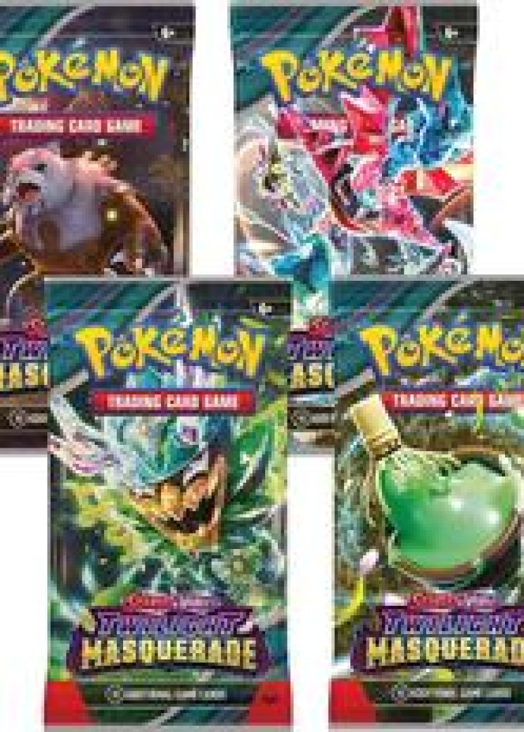 Twilight Masquerade Booster Pack Art Bundle [Set of 4]