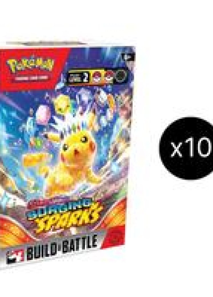 Surging Sparks Build & Battle Box Display