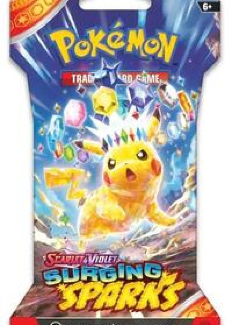 Surging Sparks Sleeved Booster Pack