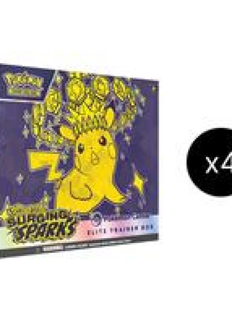 Surging Sparks Pokemon Center Elite Trainer Box (Exclusive) Case