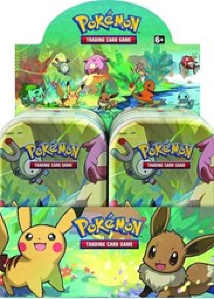 Kanto Friends Mini Tin Display