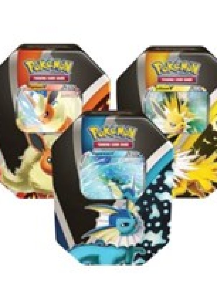 Eevee Evolutions Tin [Set of 3]