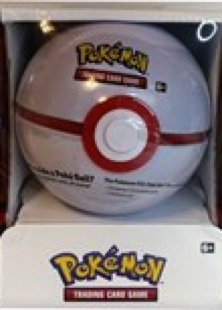 Pokemon - Poke Ball Tin + 2 Kanto Power Mini Tins - Premier Ball