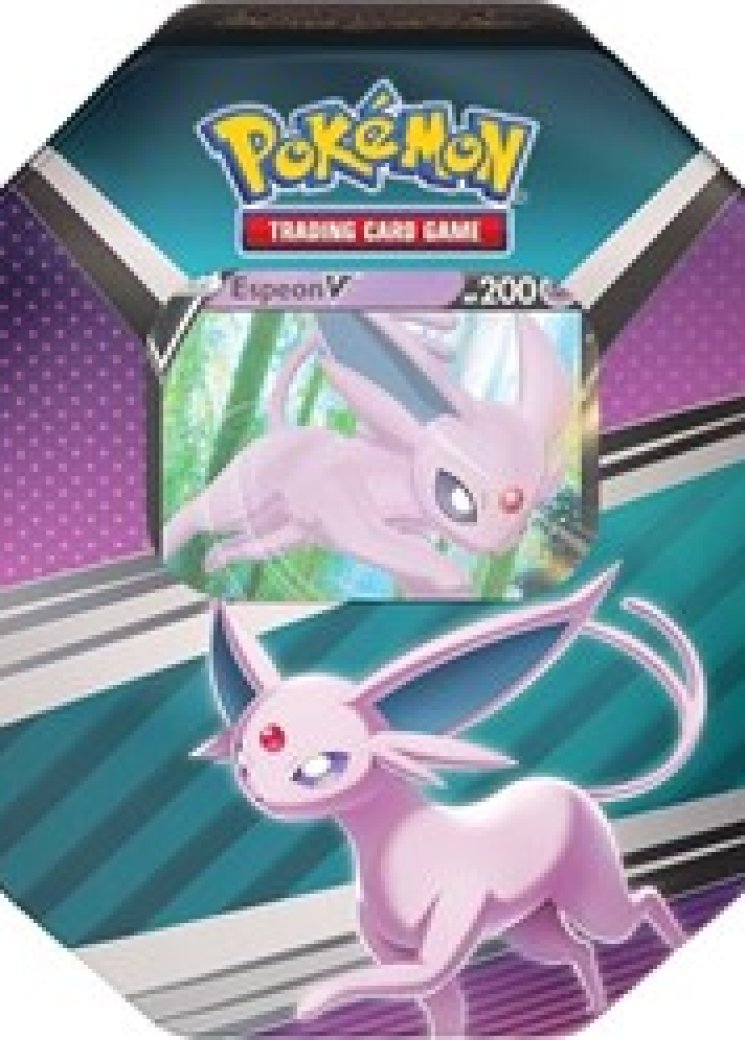 V Heroes Tin [Espeon V] (International Version)
