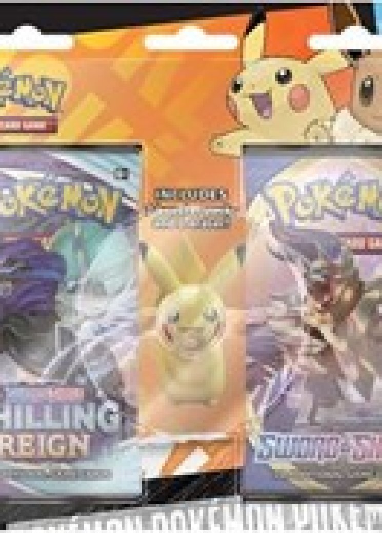 Pokemon TCG: Back to School Eraser Blister [Pikachu]