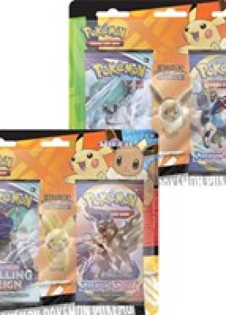 Pokemon TCG: Back to School Eraser Blister [Set of 2]