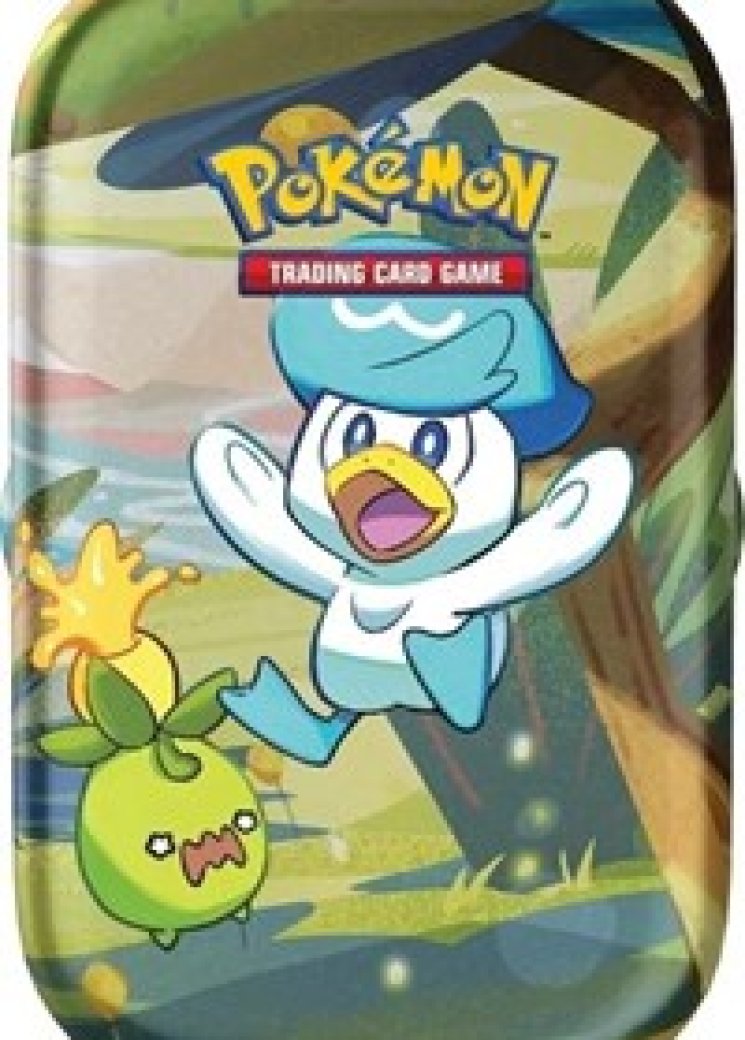 Paldea Friends Mini Tin [Quaxly & Smoliv]