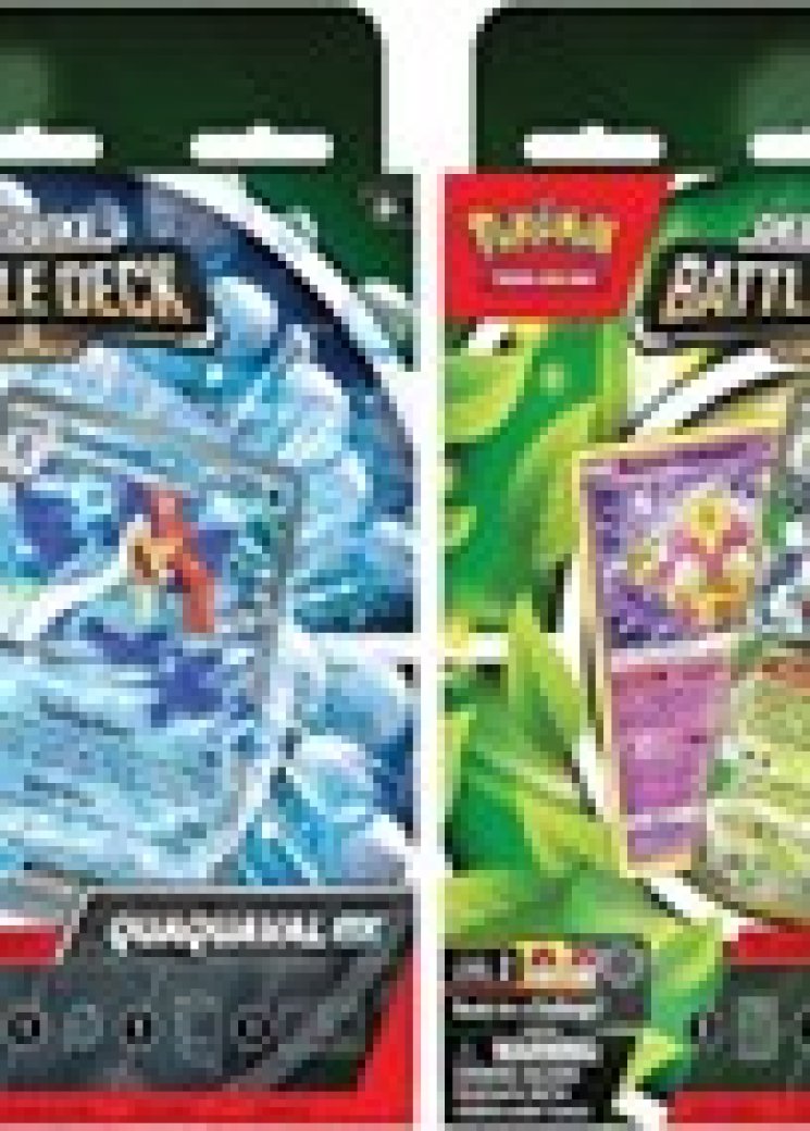 Deluxe Battle Deck: Quaquaval ex/Meowscarada ex [Set of 2]