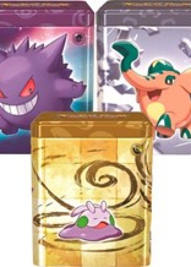 Pokemon Stacking Tins [Set of 3] (Psychic, Metal, and Dragon)