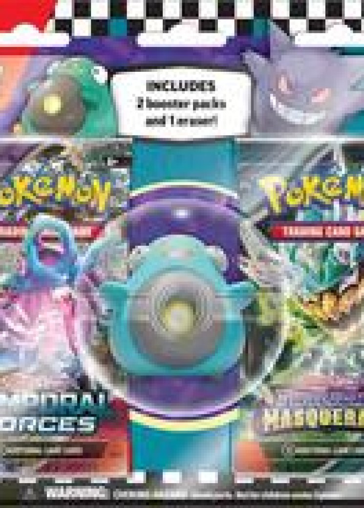 Pokemon TCG: Back to School Eraser Blister 2024 [Bellibolt]