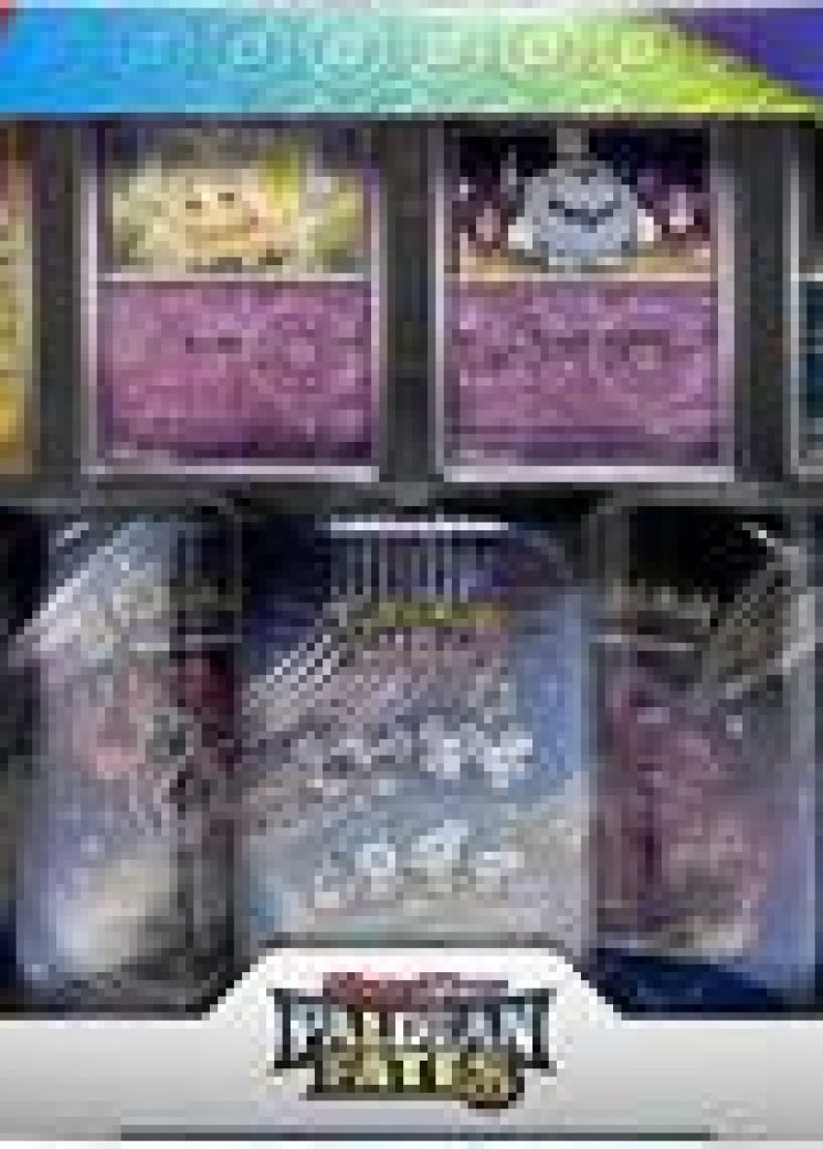Costco Pokemon Scarlet & Violet Paldean Fates Mini Tin 5-pack