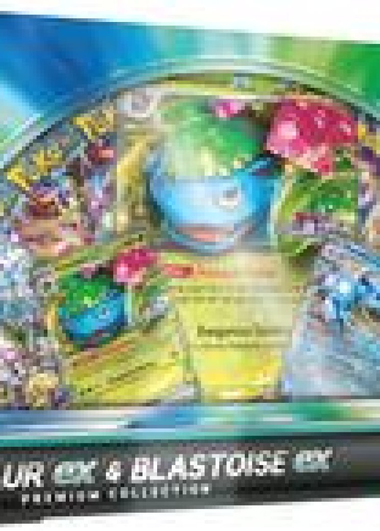 Venusaur ex & Blastoise ex Premium Collection