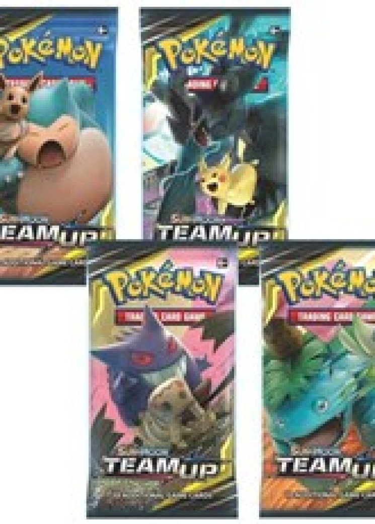 Team Up Booster Pack Art Bundle [Set of 4]