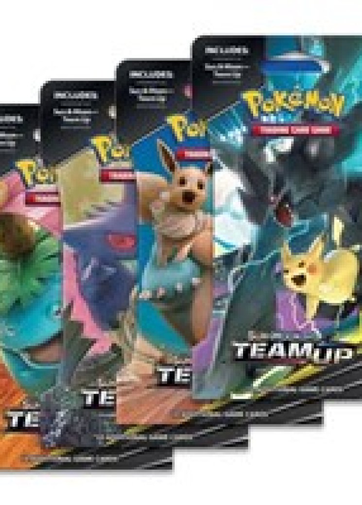 Team Up Sleeved Booster Pack Art Bundle [Set of 4]