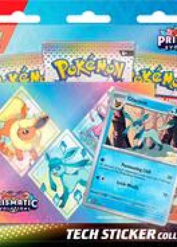 Prismatic Evolutions Tech Sticker Collection [Glaceon]
