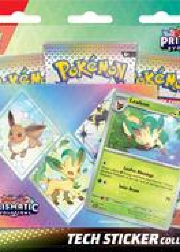 Prismatic Evolutions Tech Sticker Collection [Leafeon]