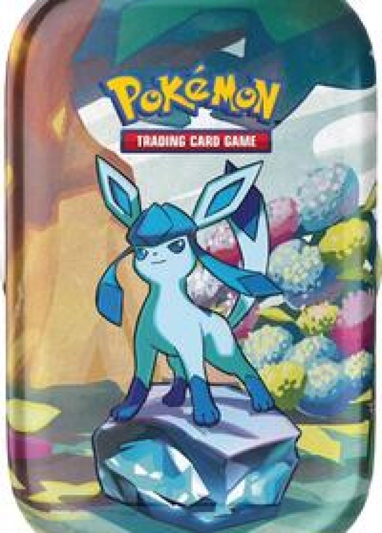 Prismatic Evolutions Mini Tin [Glaceon]