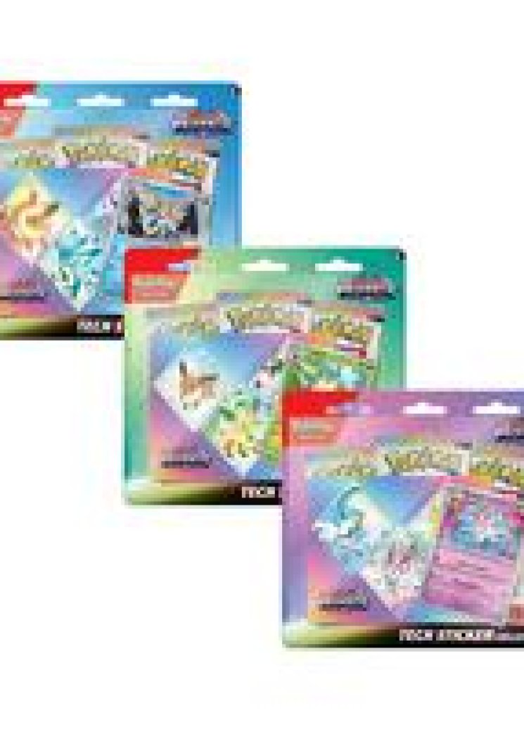 Prismatic Evolutions Tech Sticker Collection [Set of 3]