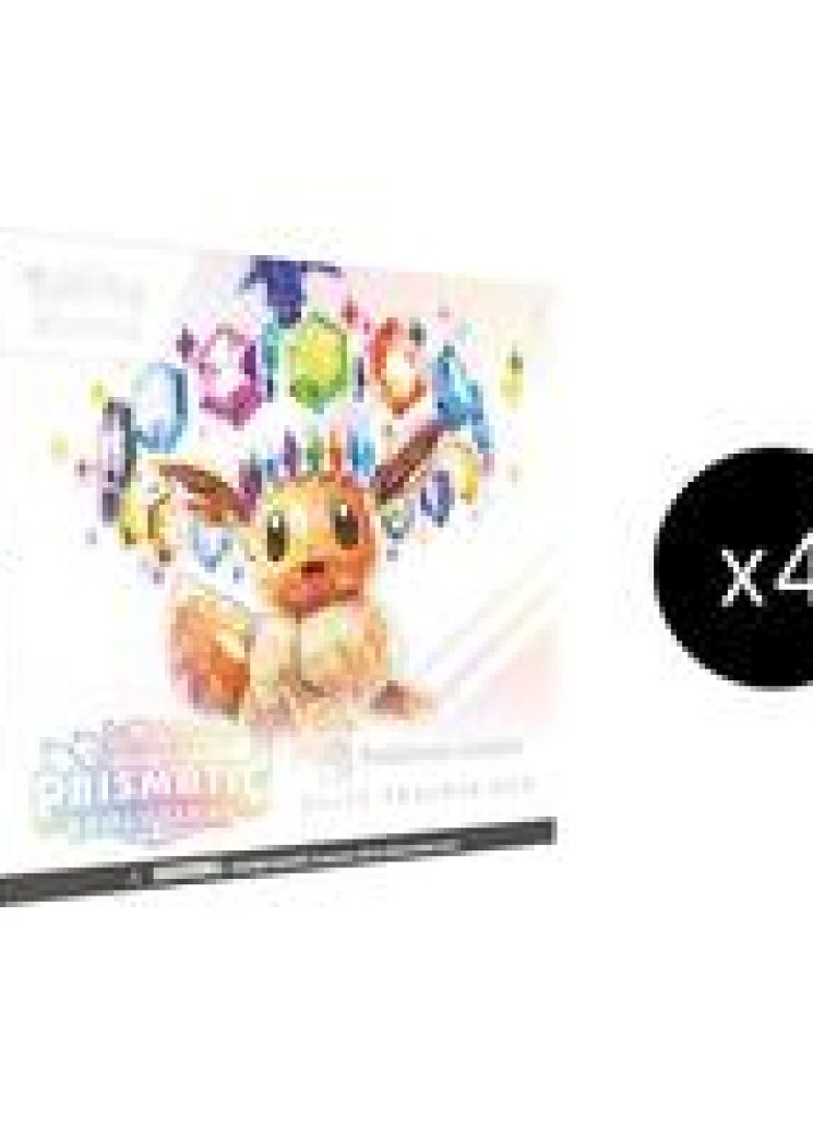 Prismatic Evolutions Pokemon Center Elite Trainer Box (Exclusive) Case
