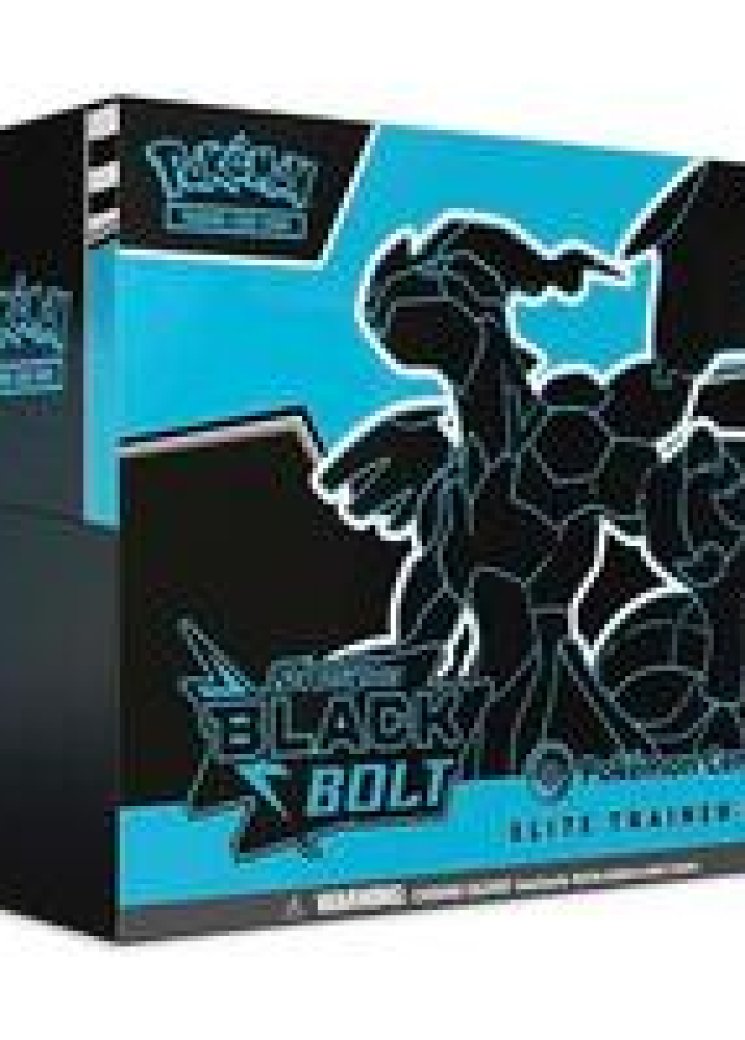 Black Bolt Pokemon Center Elite Trainer Box (Exclusive)