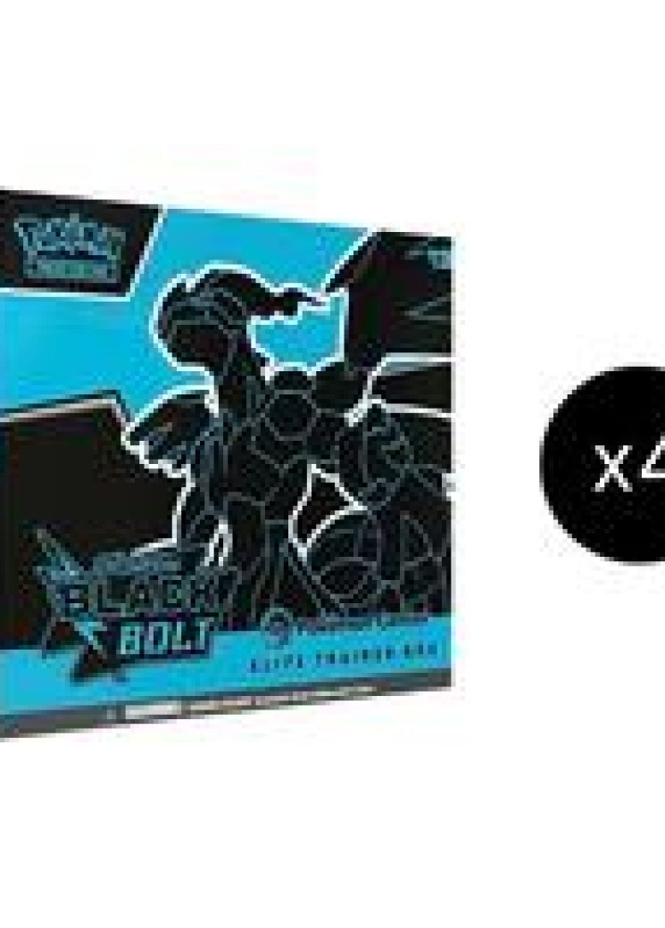 Black Bolt Pokemon Center Elite Trainer Box (Exclusive) Case