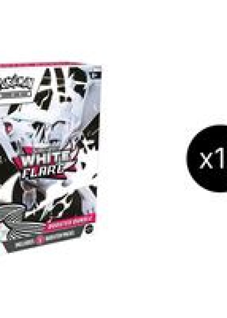 White Flare Booster Bundle Display