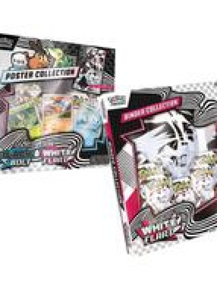 White Flare Binder & Unova Poster Collection (Sam's Club)