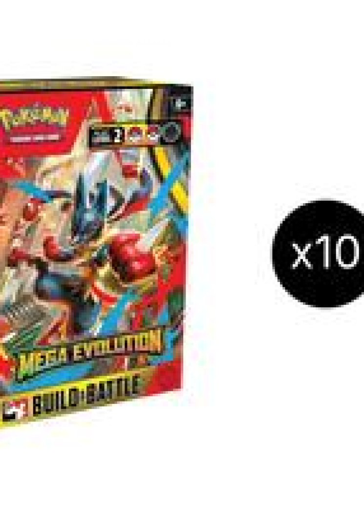 Mega Evolution Build & Battle Box Display
