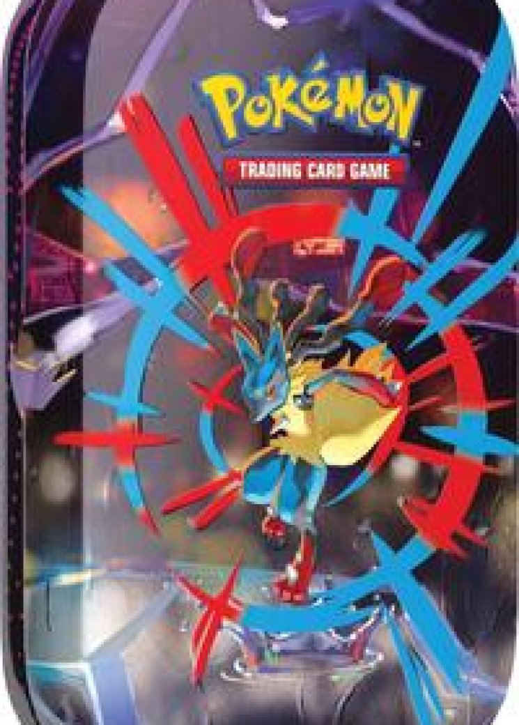 Mega Heroes Mini Tin [Mega Lucario]