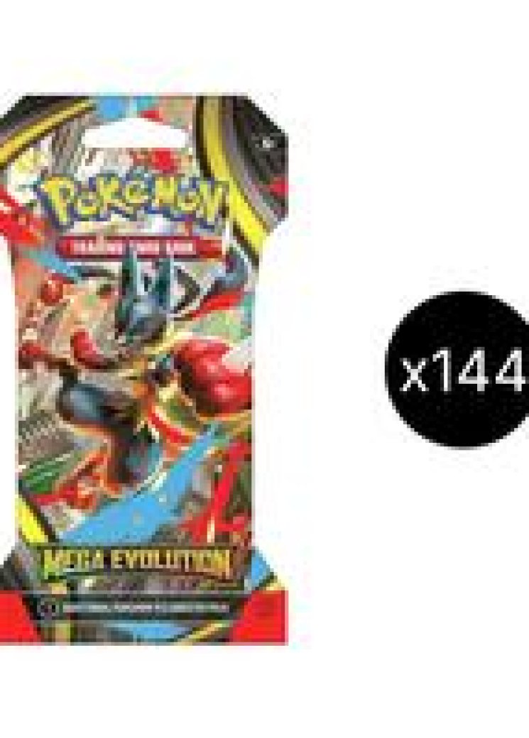 Mega Evolution Sleeved Booster Case