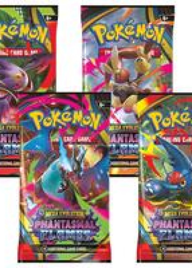 Phantasmal Flames Booster Pack Art Bundle [Set of 4]