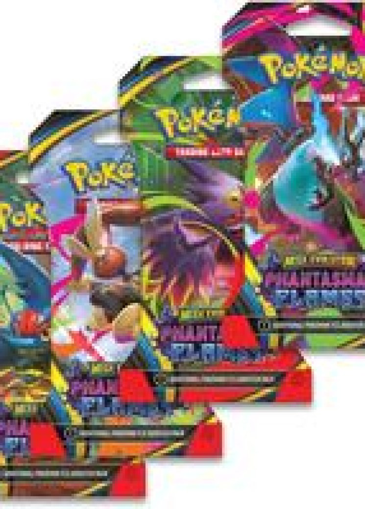 Phantasmal Flames Sleeved Booster Pack Art Bundle [Set of 4]