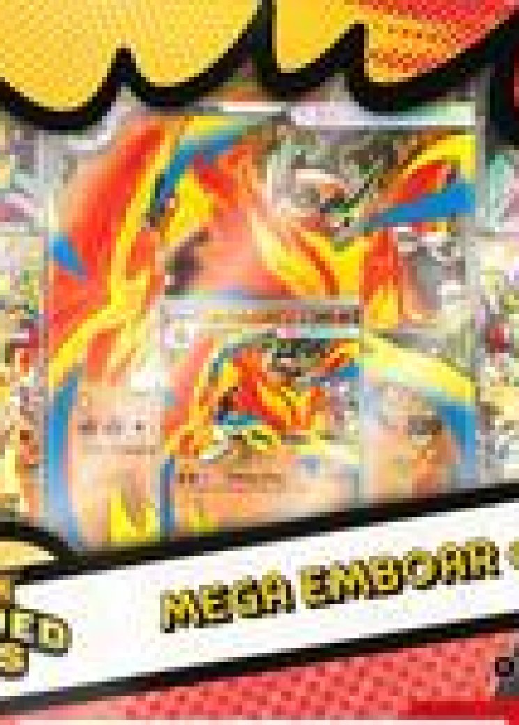 Ascended Heroes Mega Emboar ex Box