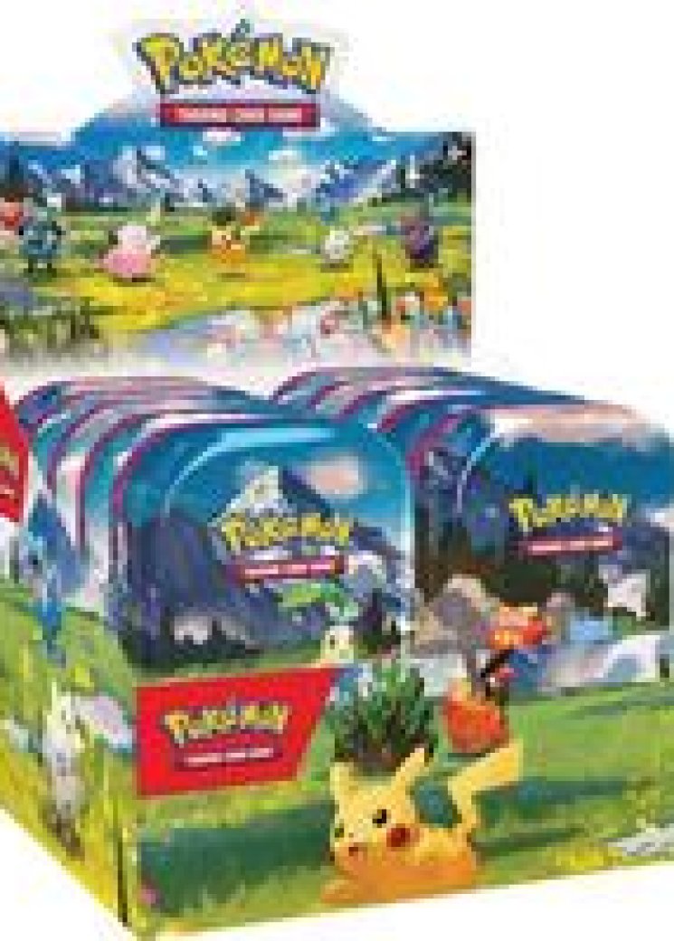 Ascended Heroes Mini Tin Display