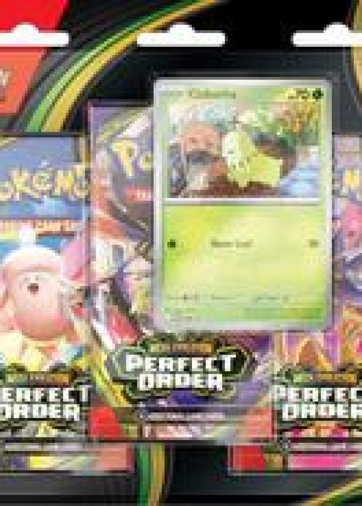 Perfect Order 3 Pack Blister [Chikorita]