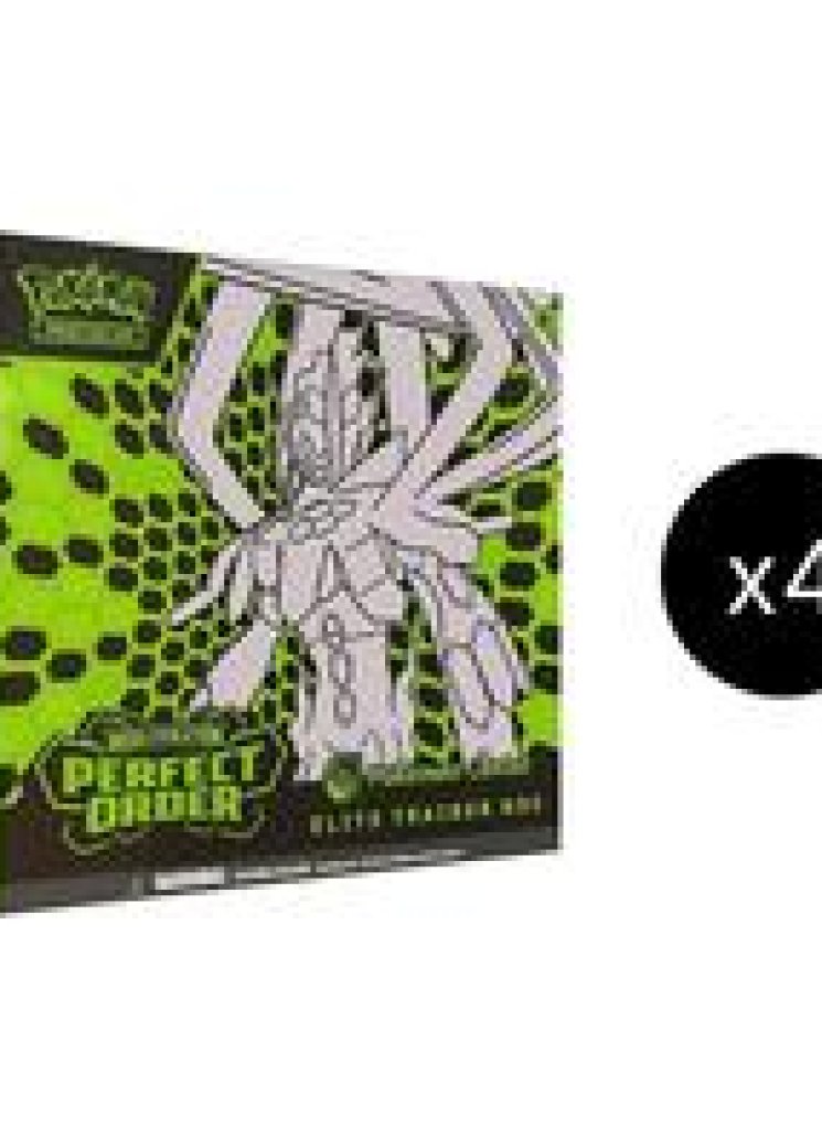 Perfect Order Pokemon Center Elite Trainer Box Case