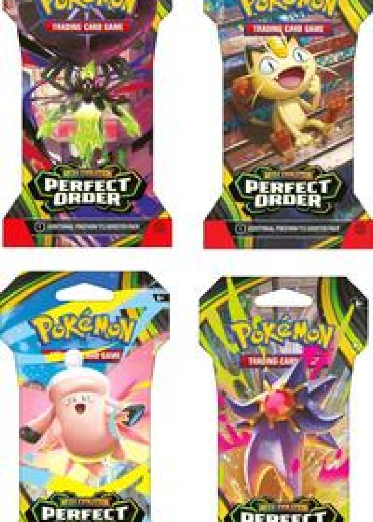 Perfect Order Sleeved Booster Pack Art Bundle [Set of 4]